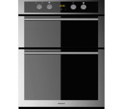 HOTPOINT  Class 4 DU4541JCIX Electric Double Oven - Stainless Steel